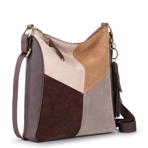 Image of The Sak Lucia Leather Crossbody Purse, Zipper Closure with Adjustable Strap