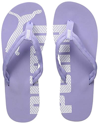 lavender flip flops
