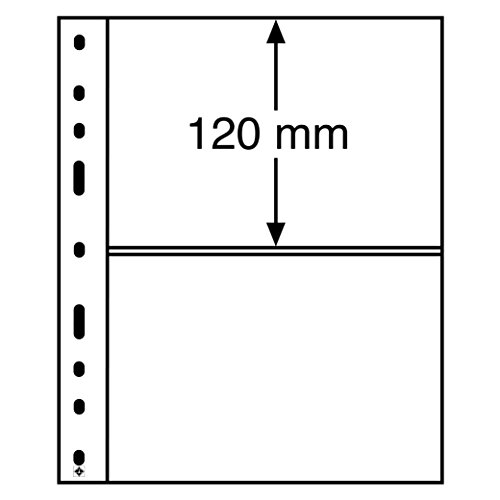 Versatile - Le custodie da 202 x 252 mm possono essere combinate con l’album per monete OPTIMA a 4 anelli di Leuchtturm per conservare la collezione in modo sicuro.