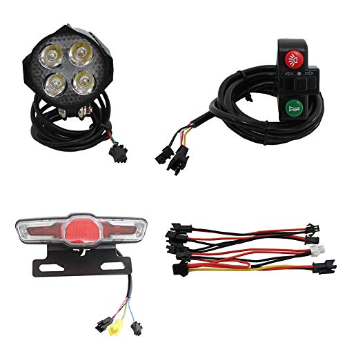 Electric Bike Light Set Scooter Horn Horn Faro