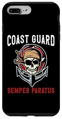 Custodia per iPhone 7 Plus/8 Plus Guardia Costiera Semper Paratus Forze Guardia Costiera