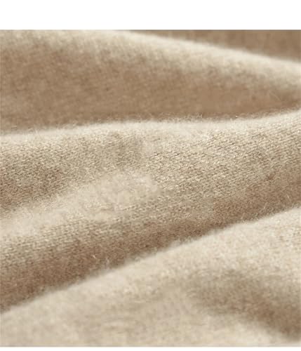 Men's Winter Round Neck 100% Cashmere Sweater Solid Color Pullover Sweater Casual Fashion Classic Pullover3