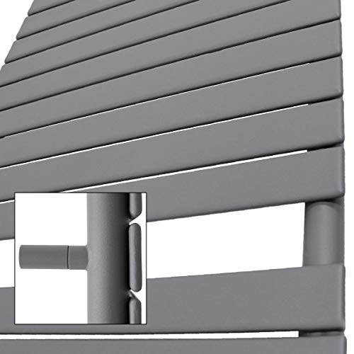 ECD Germany Badkamerradiator Stoom Design radiator middenaansluiting