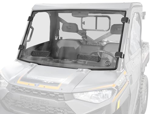SuperATV Vented Full Windshield-Scratch-Resistant Compatible With...