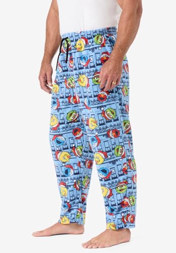 KingSize Men's Big & Tall Microfleece Holiday Pajama Pants3