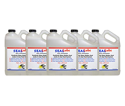 SealLube - Stops Leaks: Gasoline Engines, Diesel Engines, Automatic Transmissions, Manual Transmissions, Power Steering, Rack and Pinion, Differentials and Hydraulic Systems - 5 Gallons