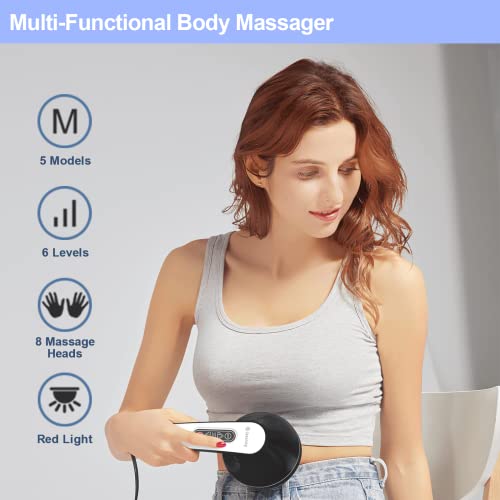 Ds Savoring Cellulite Massager With 8 Interchangeable Heads, Body Sculpting Machine For Lymphatic Drainage And Vibrating Fat Cellulite Remover, Portable And Easy To Use For Men And Women At Home #TOP2