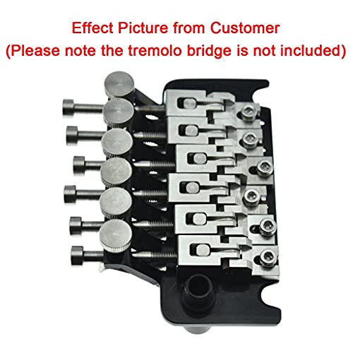 Dopro Guitar Stainless Steel Double Locking Tremolo Bridge Saddles And Screws For Fr Tremolos #TOP5