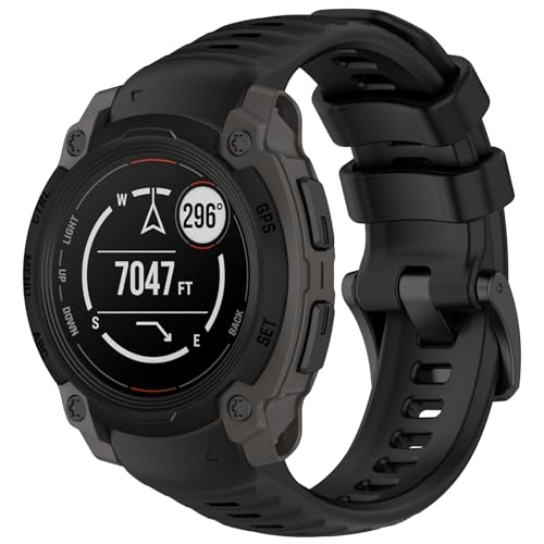 Correa de silicona compatible con Garmin Instinct E 40mm miniatura 1