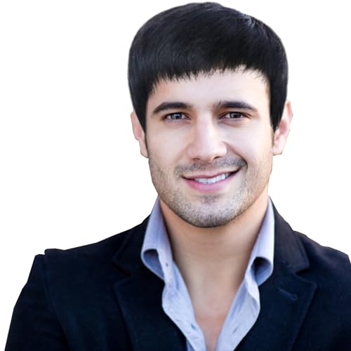 Perruque homme court naturel pour un style d'affaires impeccable en réunion
