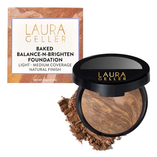 LAURA GELLER Baked Balance-n-Brighten Powder Foundation – Tan