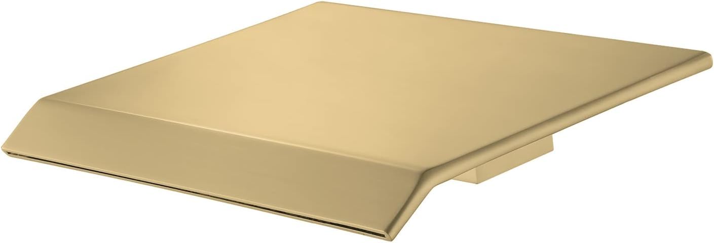 Caño De Bañera En Cascada, De Latón Macizo, De 7.8 Pulgadas De Diámetro, De Alto Caudal, para Montaje En Pared, Grifo para Lavabo., Brushed Gold