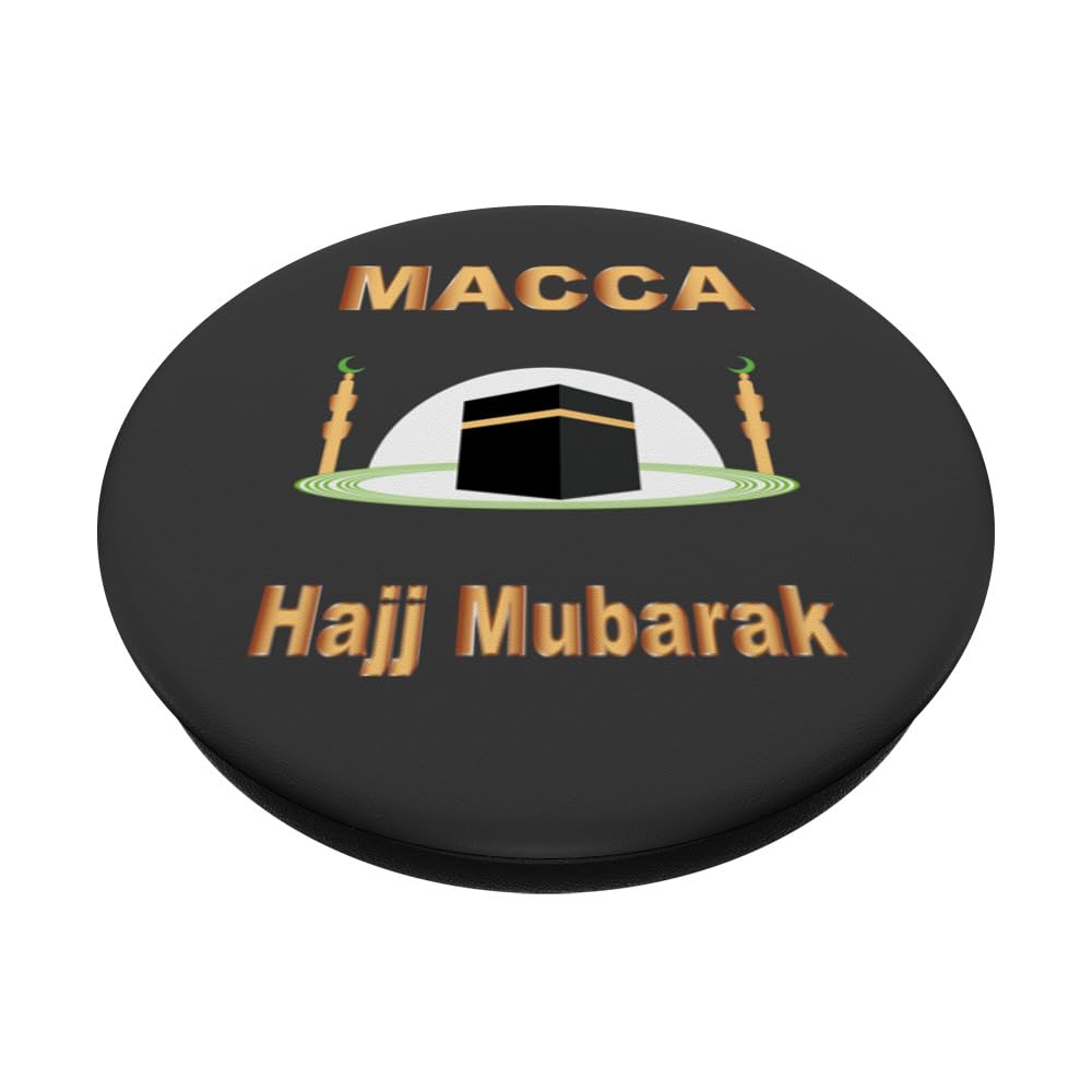 funny hajj, Umrah, Kaaba, Macca cool design for all Muslims PopSockets Swappable PopGrip - Image 2