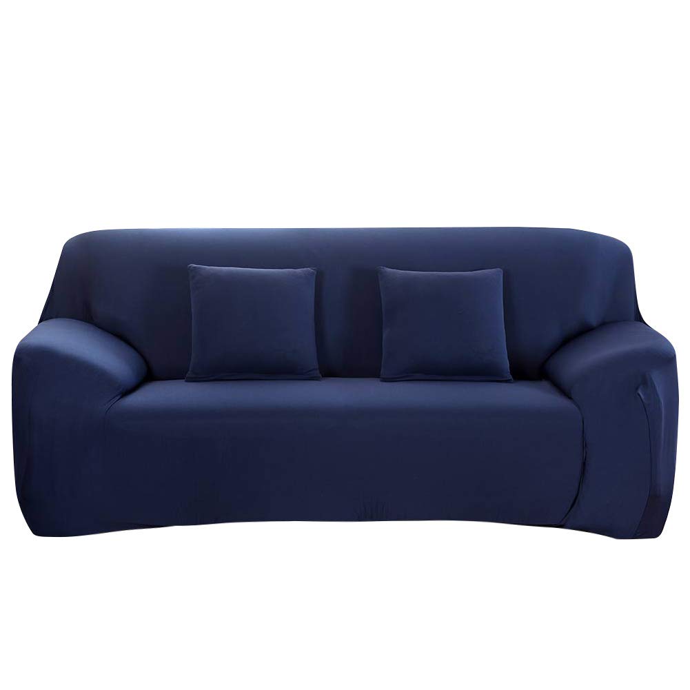 Housse de canapé élastique protection meubles extensible salon bureau 4 places