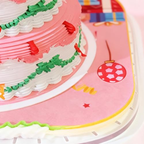 Calendrier 2026 gâteau bloc-notes 3D le cadeau idéal pour Noël - 7