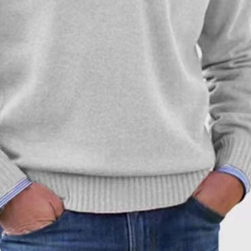 3 Pack Quarter Zip Sweater for Men Slim Fit Lightweight Knitted Pullover Sweater Mock Neck Casual Polo Sweaters2