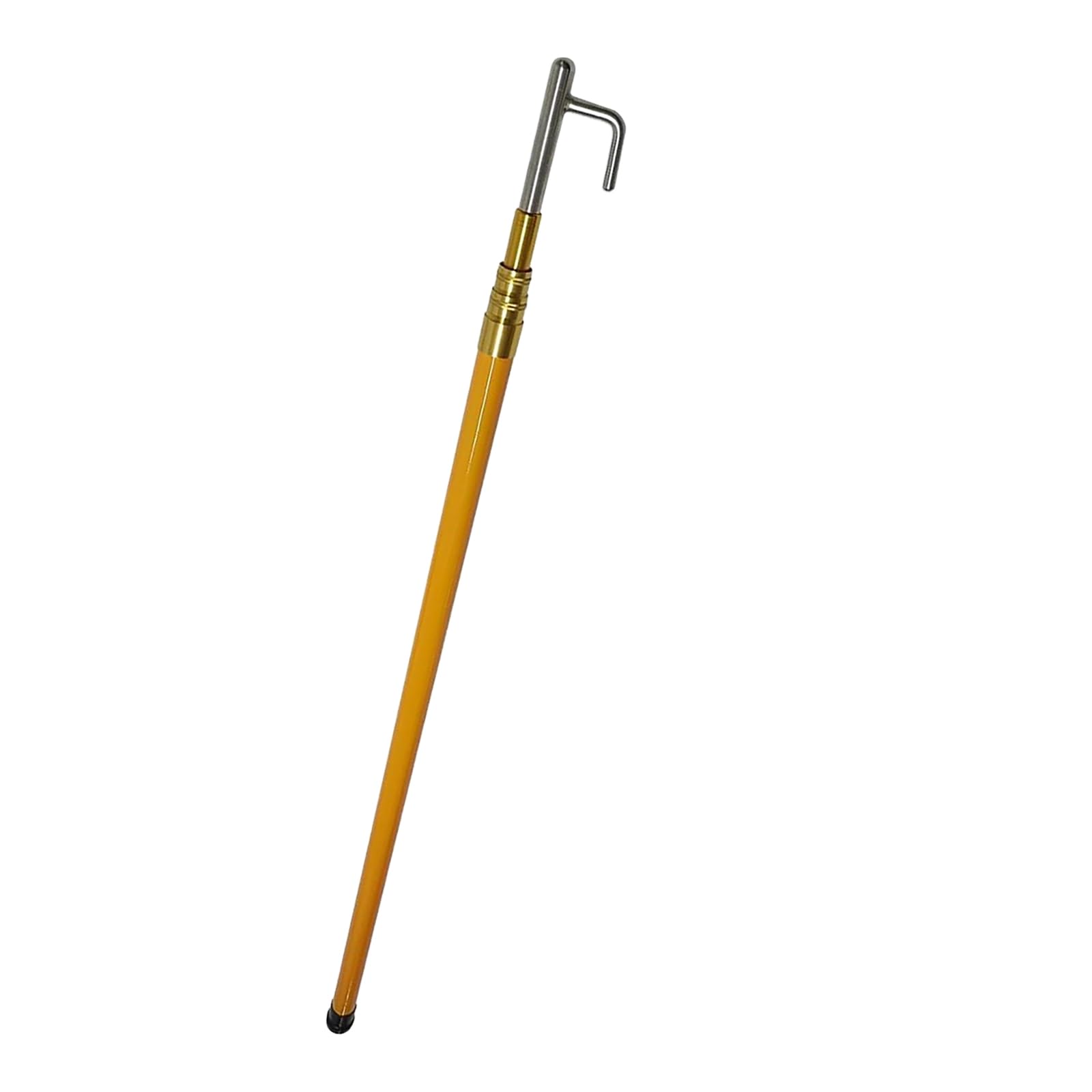WHRAOY Extension Pole Hook Heads-4/5/6/8M, Extra Long - Telescopic Boat Hook Pole, Stainless Steel Hook + Load 250 Kg/ 550 Lb, for Boat Docking,4M/13ft