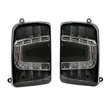 DZSJUNCHENSM Feu Arrière Voiture Feux Arrière LED Étanches Pour Lada Niva, Modification Rouge Et Noir, Première Génération, Pièces Accessoires Automobiles(Noir)