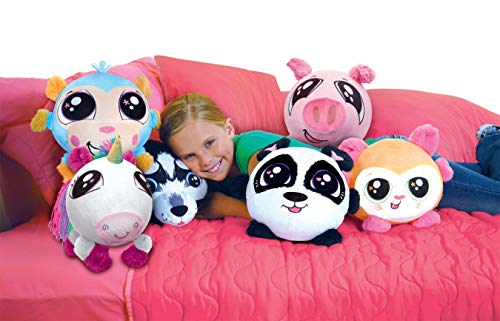 Fuzzy Wubble - Roxy the Dog - Wubble Balls on the Inside and Adorable Soft, Fuzzy Plush Animals on the Outside - Inflatable Squishy Toys for Kids to Cuddle and Bounce
