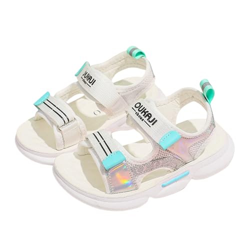 IWIHMIV Boys Girls Athletic Sandals Outdoor Breathable Open Toe Sports Sandals Comfortable Soft Sole Beach Shoes