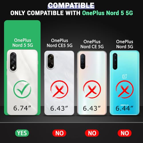 Image of TheGiftKart Crystal Clear Back Cover Case for OnePlus Nord 5 5G | Shock Proof 360 Protection | Hard Clear Back Cover Case for OnePlus Nord 5 5G (PC & TPU, Transparent Bumper)