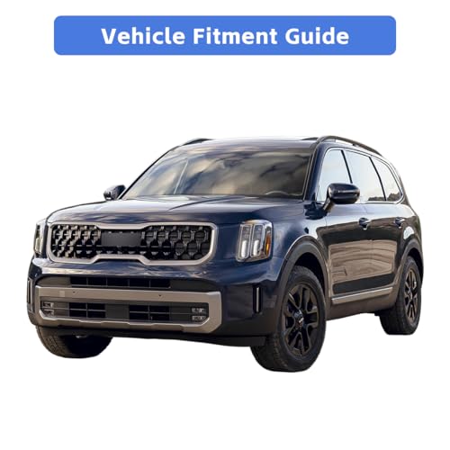 Image of Mud Flaps for 2020 2021 2022 2023 2024 2025 2026 kia Telluride Mudflaps Mud Splash Guards, No-Drill Installation, Protects Against Rocks and Debris, Set of 4PCS MudGuards Exterior Accessories