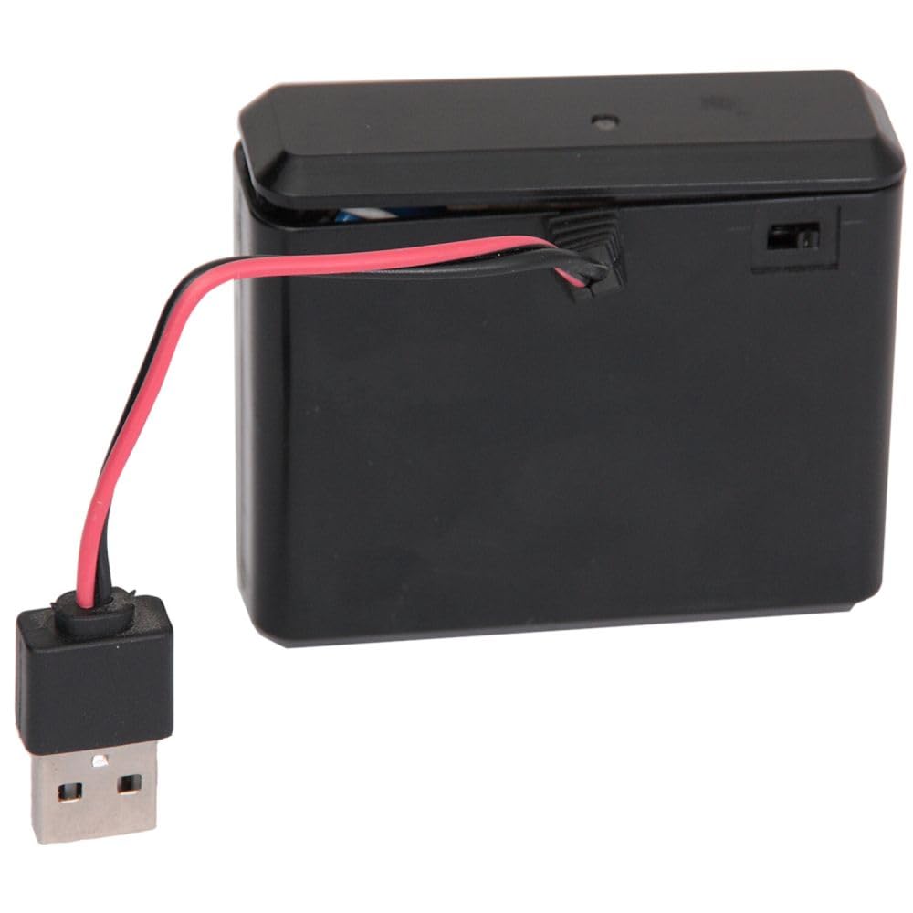 LTC - MEGA35USB - Megáfono recargable de 35 W con micrófono extraíble, sirena, control USB, SD, AUX, MP3, asa y grabación de mensajes - Blanco y rojo