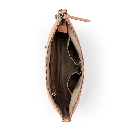 Image of The Sak Jasmine Bucket Crossbody in Leather, Detachable Leather Shoulder Strap, Nectar