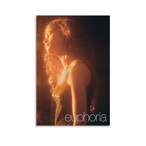 Euphoria Movie Poster Canvas Wall Art Picture Print Modern Family Bedroom Decor Posters For Room Aesthetic 12x18inch(30x45cm)