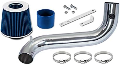 Blue Short Ram Air Intake Kit + FILTER Compatible with 92-95 Chevrolet S10 S10 Blazer 4.3L V6