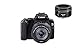 Produktbild Canon EOS 250D Digitalkamera - mit Objektiven EF-S 18-55mm F4-5.6 IS STM + EF 50mm F1.8 STM (24,1 MP, 7, 7 cm (3 Zoll) Vari-Angle Display, APS-C-Sensor, 4K, Full-HD, DIGIC 8, WLAN, Bluetooth), schwarz