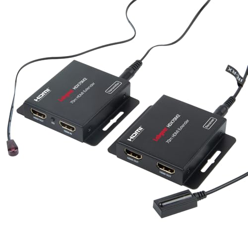 Extensor HDMI 70m para solucionar problemas de distancia de cable sin perder resolución 1080p