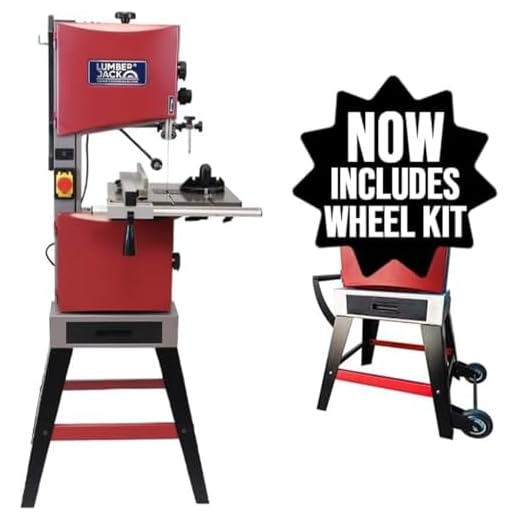 6. LUMBER JACK 10in 254mm Bandsaw