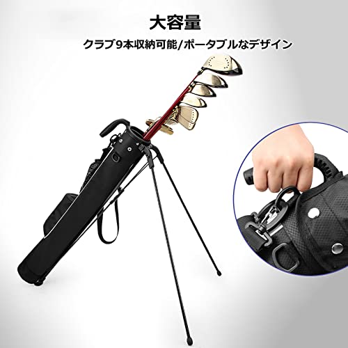 ゴルフ クラブケース セルフスタンド ゴルフバッグ キャディ