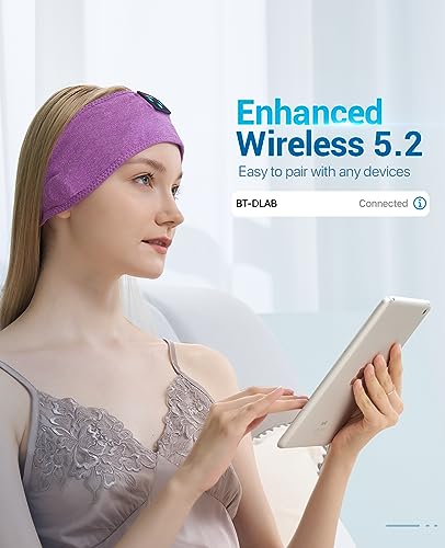 Voerou VOEB01 Sleep Headphones Wireless Bluetooth - Adjustable Headband Earbuds Washable Sleeping Headphones thumb #1