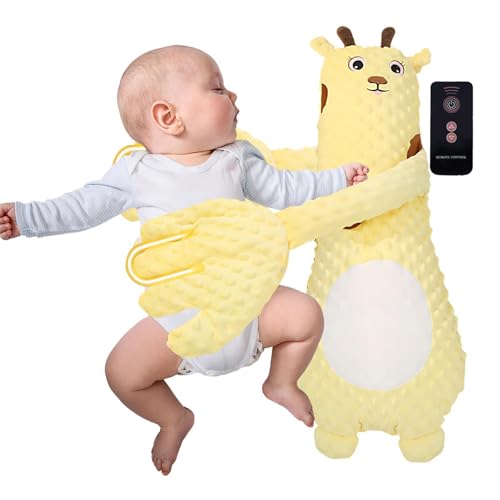 Jouet apaisant avec tapotements pour sommeil de bébé en voyage et crèche