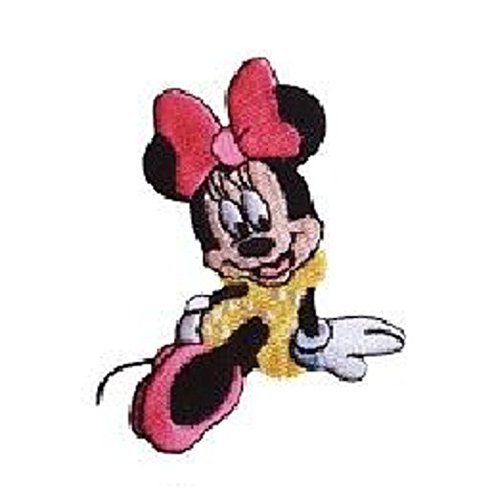 Prym Disney Patch thermocollant, à coudre, Mickey Mouse, Minnie Pluto, Donald Daisy (Minnie assise) Cover