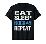 Photo Gallery eat sleep hockey ripeti giocatore di hockey su ghiaccio portiere vintage maglietta Photo Gallery eat sleep hockey ripeti giocatore di hockey su ghiaccio portiere vintage maglietta