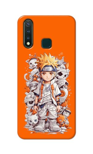 Image of PRINTFIDAA Printed Hard Back Cover Case for Vivo Y19 | Vivo U3 Back Cover (Famous Anime Cartoon Character) -112