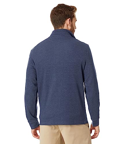 Sweater Fermeture éclair Quart d'eau salée homme bleu marine taille S - 2