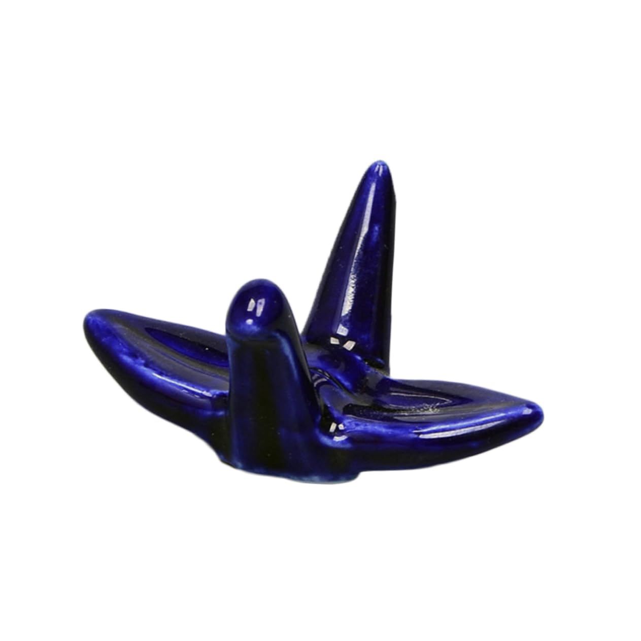 Repose-Baguettes décoratif, Support pour Baguettes, 4 pièces, Sculpture de cuillère Japonaise, Support pour ustensiles de Cuisine et de Table, Couverts en céramique