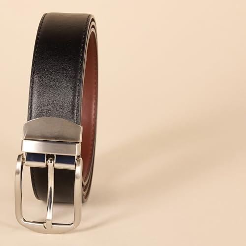 Amazon Essentials Men's Reversible Dress Belt2