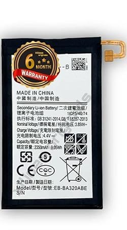 Image of Original EB-BA320ABE Battery for Samsung A3 2017 A320 SMA320 A320F Battery with 6 Month Warranty*****(MAR102)