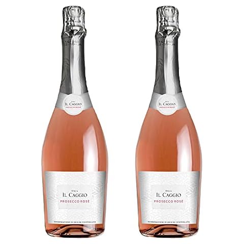Il Caggio Sparkling Rosé Spumante Extra Dry 75cl - Pack of 2 Cover