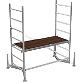 LIH116 Escalera Andamio Modular, 1500 mm x 600 mm Plataforma, 1.95 m Longitud