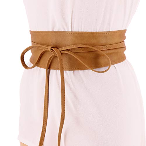 FASHIONGEN - Woman leatherette waisband Obi Belt, MICA2