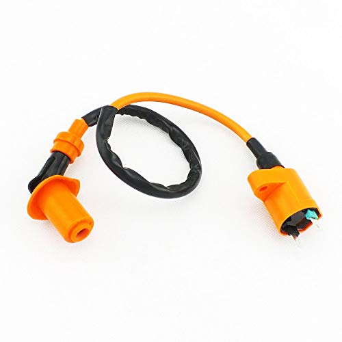 Qazaky 6 Pins Adjustable Cdi Ignition Coil Spark Plug For 50Cc-90Cc 110Cc 125Cc 150Cc Motorcycle Atv Quad Scooter Go Kart Cart Moped Chopper Buggy Pit Dirt Racing Bike Chinese 139Qmb 152Qmi 157Qmj #TOP5