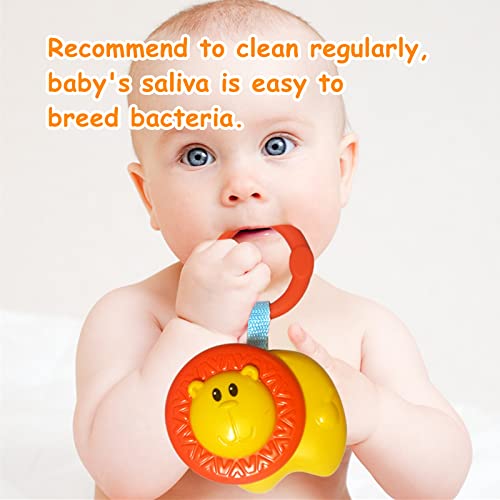 Yunlovxee Baby Toys, Cartoon Animal Hanging Rattle Toys, Handbells Baby Rattles, Baby Bed Crib Car Seat Travel Stroller Toys For Infant, Best Birthday Gift For Newborn, 4 Pack #TOP4