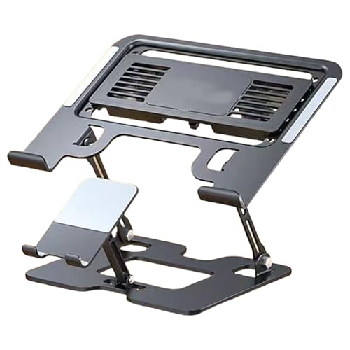 Soporte Ajustable 2 en 1 para Laptop y Teléfono QINGFAN miniatura 3