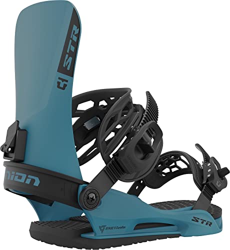 Union Binding Company & Design Union Str Mens Snowboard Bindings Blue Sz L (10.5+) #TOP9